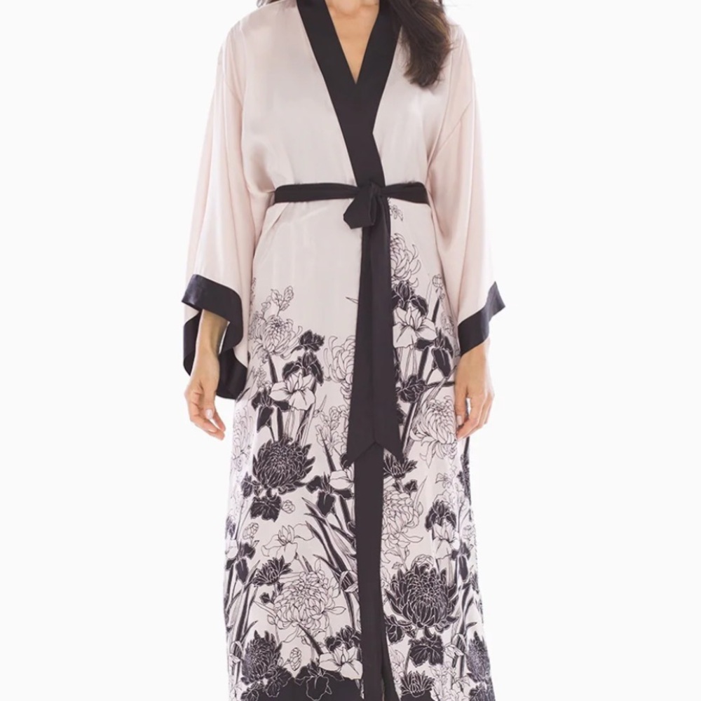 Soma Silk Floral Robe